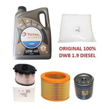 Kit 4 Filtros Original + Aceite Berlingo Partner 1.9 Diesel