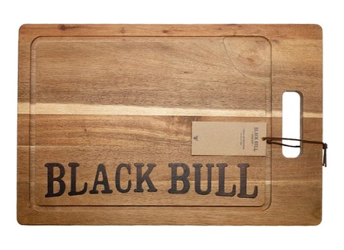 Tabla Para Picar Carne Black Bull 40*26cm Madera