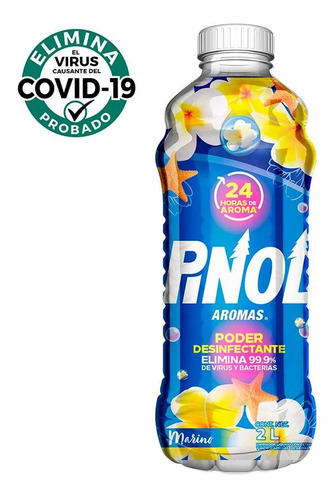 Limpiador Multiusos Líquido Pinol Aromas Marino 2l