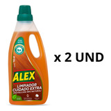 Alex Limpiador Para Pisos Extra Madera 750 Ml X 2 Unds