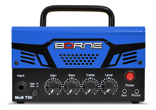 Amplificador Borne Mop T30 Cabeçote 30w Rms Portátil 110/220