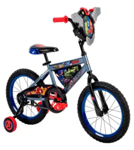 Bicicleta Infantil Huffy Marvel Avengers Rodada 16 Color Multicolor