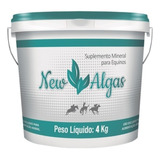 New Algas 4 Kg ( Fonte De Cálcio P/ Aves, Equino E Bovino )