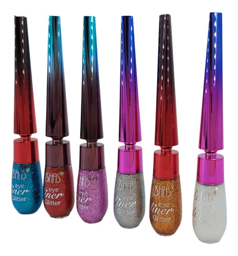 Set De Delineadores De Ojos Efecto Glitter Radiant Pro 