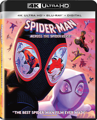 Spider-man: Across The Spider-verse - Uhd/bd Combo + Digital