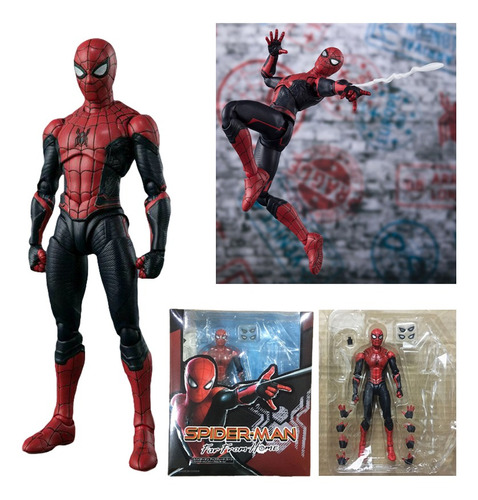 Muñeca Articulada Spiderman Figure Bugs Edición De Traje Mej