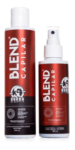 Blend Capilar - Kit Antiqueda Para Cabelos Barba De Respeito