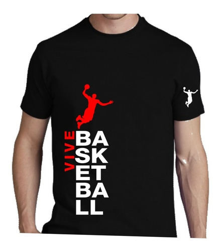 Remera Basketball Vive Nba Entrenamiento Basket