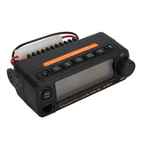 Coche Walkie Talkie Kd-200uv Mini Radio Móvil Uhf Vhf Dual