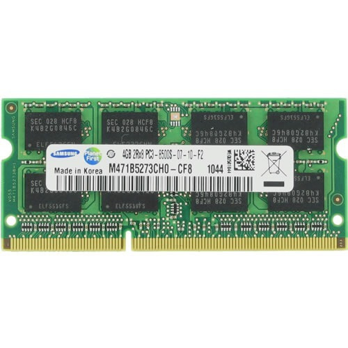 2 Memoria Ram Samsung 4gb Pc3-8500s 1067 Mhz So Dimm Ddr3