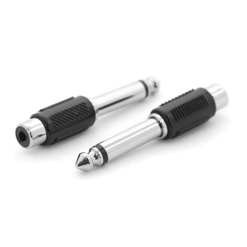 Adaptador Plug P10 Mono X Jack Rca