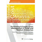 Purchasing & Supply Chain Management In Small And Medium Enterprises, De Sascha Breuss. Editorial Av Akademikerverlag, Tapa Blanda En Inglés