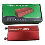 Inversor Convertidor 4000w 12v A 220v - Batería, Voltaje