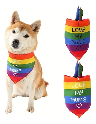 Bandana Para Mascotas Arcoiris Lgbt+ Pride For Dads