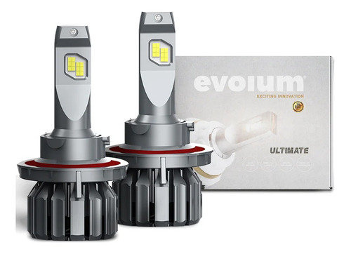 Kit Focos Led  Evolum Ultimate Auto 15,00lm Hiperled