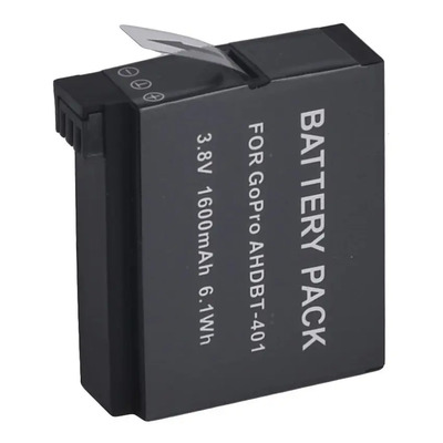 Ahdbt-401 Para Gopro Hero 4 Hd Hero4 Black E Hero4 Silver