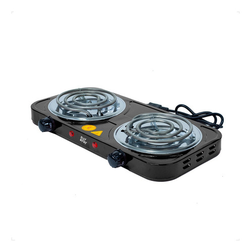 Fogão Cooktop Elétrico 2 Bocas Portátil