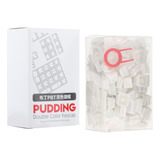 Pbt Pudding Keycaps Backlit 108 Teclas Translúcido Conjunto