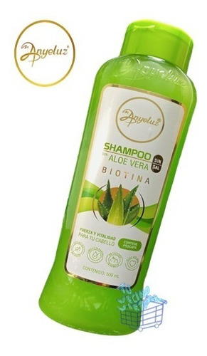 Shampoo Aloe Vera Anyeluz 500ml - mL a $90