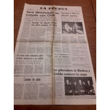 Tapa Diario Prensa 22 01 1982 Beagle Borges Mendoza Córdoba 