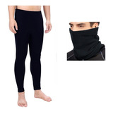 Ropa Termica Pantalon Hombre Y Bandana / Cuello Fleece Polar