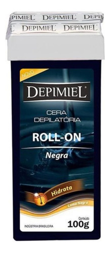 Cera Depilatória Negra Lama Negra Roll-on Depimiel 100g