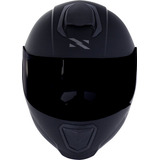 Capacete Moto Norisk Razor Preto Fosco Cor Preto Fosco Tamanho Do Capacete 58