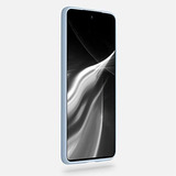 Funda Para Xiaomi Poco F3 De Silicona - Azul Claro Mate