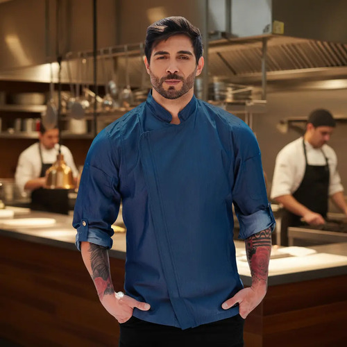 Filipina Chef Slim Fit De Mezclilla California Hombre | Meses sin interés