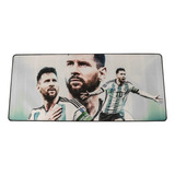 Mousepad Xl 90cm X 40cm X 3mm Cosido B Lionel Messi !!
