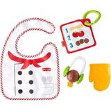 Fisher Price Set Pequeño Chef. Juego Para Tu Bebe 3 Meses +