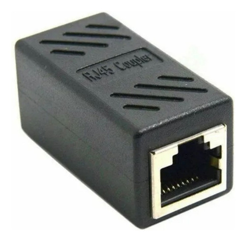 Unión Acople De Red Lan Para Cable Utp Conector Rj45 X 5 Und