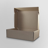 Caja Cartón Autoarmable 23x17x6.5 Kraft Pack 25 Ud