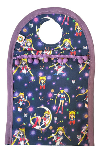 Basurero Auto Tela Sailor Moon