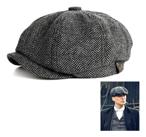 Peaky Beret Hat - Boina De Algodón Peaky Blinder Para Hombre