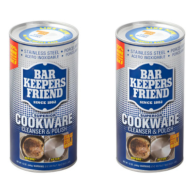2pz  Limpiador Bar Keepers Friend Superior Cookware 340g | Envío gratis
