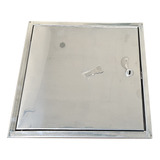 Tapa Puerta Inspección Llave De Paso 30x30 Cm Acero Inox Fdk