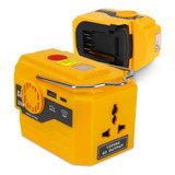 Inversor De Corriente De 200 W Compatible Con Batería Dewalt