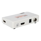 Adaptador De Hdmi A Rf Coaxial Conversor Caja De Soporte 480