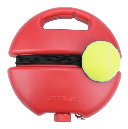 Bola De Tênis Com Elástico Treinamento 4m Base Pvc- Teloon