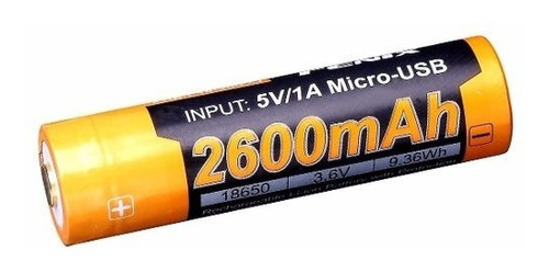 Bateria Recargable Fenix Arb-l18 2600mah 3.6v 18650
