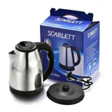 Tetera Cafetera Electrica Scarlett 2 Litros Inoxidable 