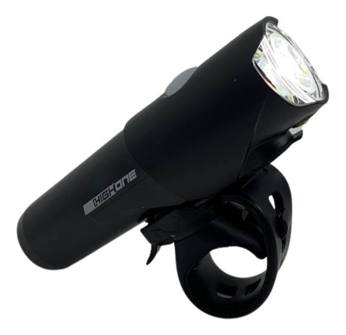 Farol Bike High One 800 Lumens Led Recarregável Usb 5funções