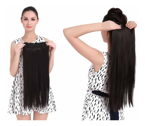 Extensiones Cabello Bambú 1 Pza Con 6 Cortinas Gratis Acceso