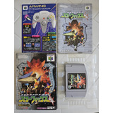 Jogo Star Fox Nintendo 64 Japonês Na Caixa Com Manual 
