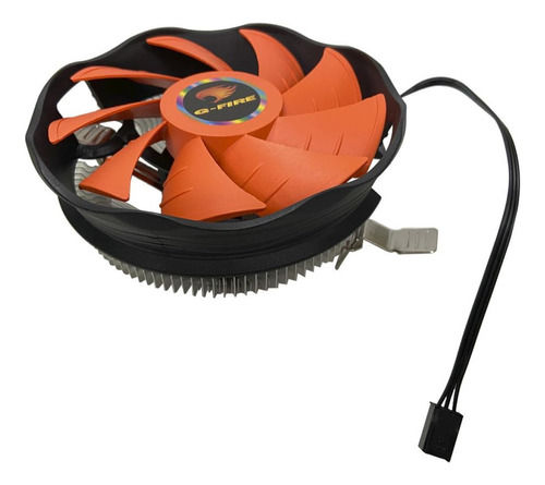 Cooler Pc Processador Intel Amd Base Universal Fan 120mm Led Sem Led