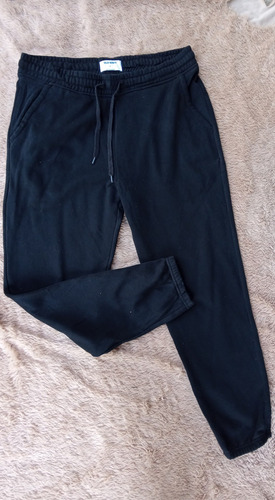 Pants Jogger Old Navy Talla M Color Negro De Caballero 