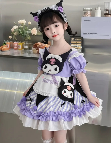 Vestido Kuromi Para Niña | Meses sin interés