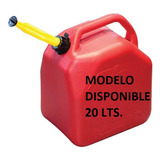 Bidon Nafta Combustible Plano Chato 20 L Motos Cuatri 4x4