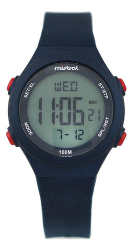 Reloj Digital Mistral Unisex  Junior Sumergible Megatime 